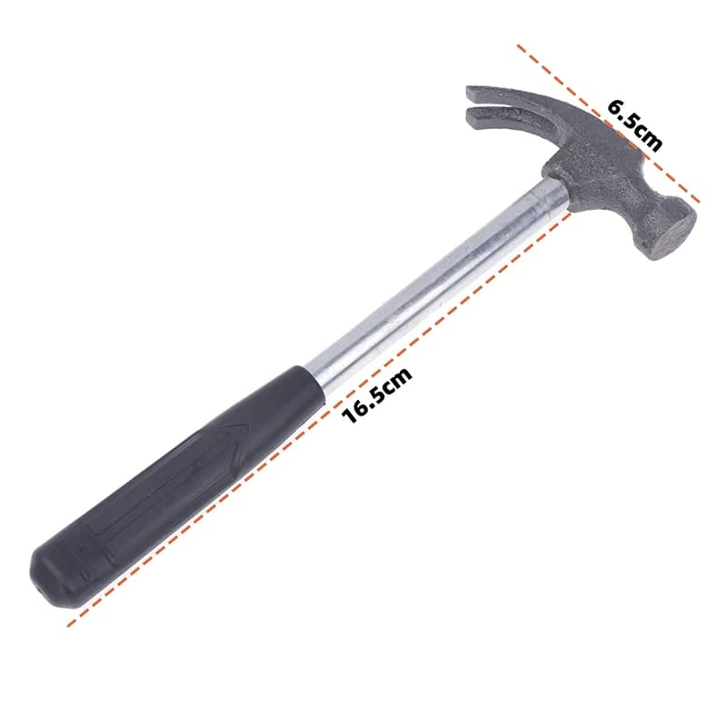 Outil ménager, marteau à cornes puissant et polyvalent, acier à haute teneur en carbone, forgeage, p