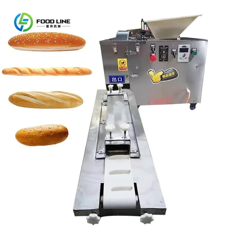 Machine à baguettes de pain commerciale personnalisée, moulatrice automatique pour la fabrication de