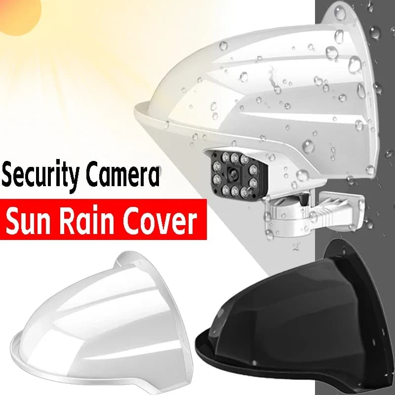 Caméra de sécurité, couverture contre le soleil et la pluie, housse de protection pour caméra de séc