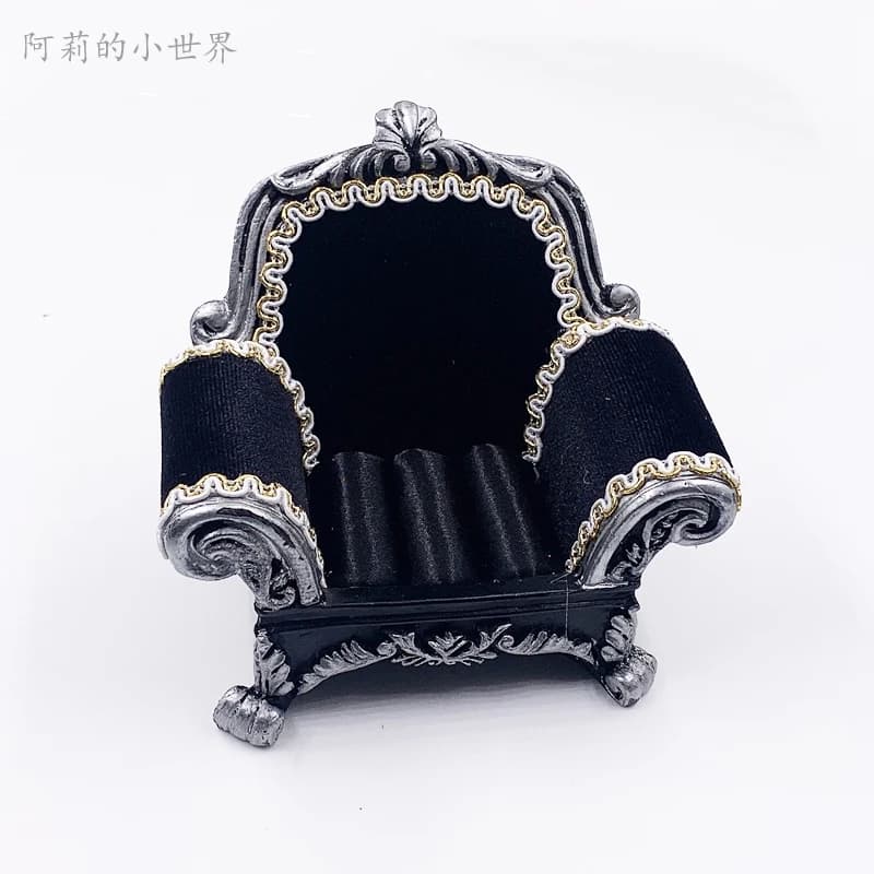 Chaise de canapé de loisirs, accessoires de maison de beurre, 11 mini meubles, modèle Gsc, jouet Mol