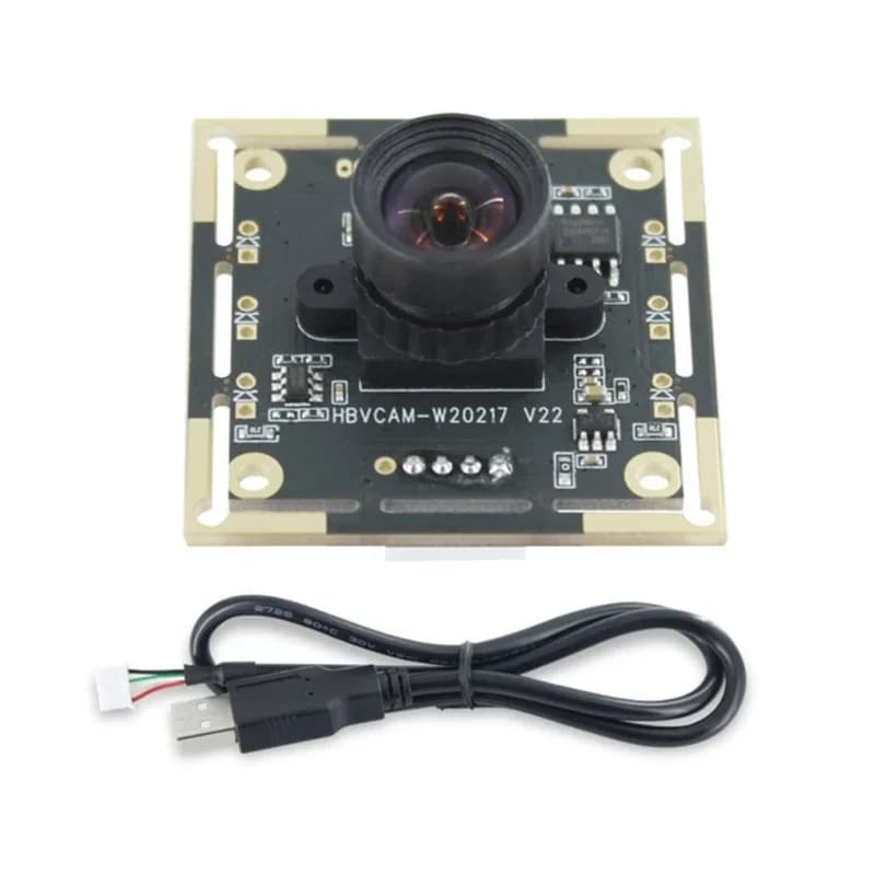 Module de caméra vidéo USB 1280x720 OV9732 1MP 72 ° /100 ° Module de surveillance d'objectif à mis