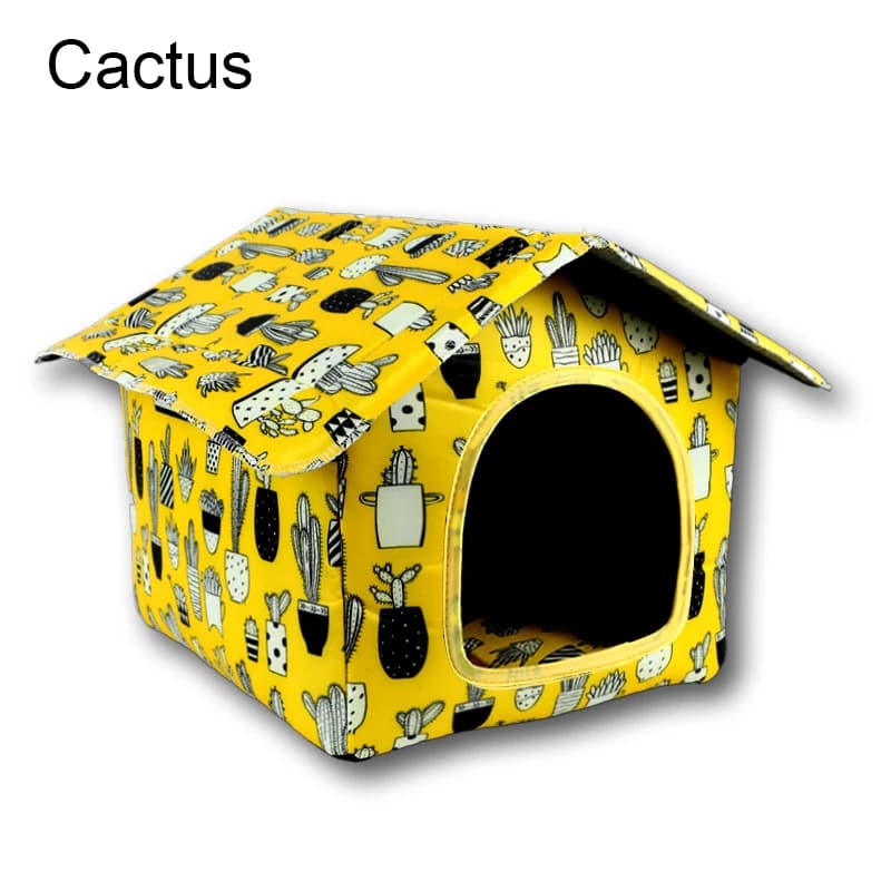 Maison pour chat imperméable pour l'extérieur, maisons pour chiens imperméables, tente de villa, abr