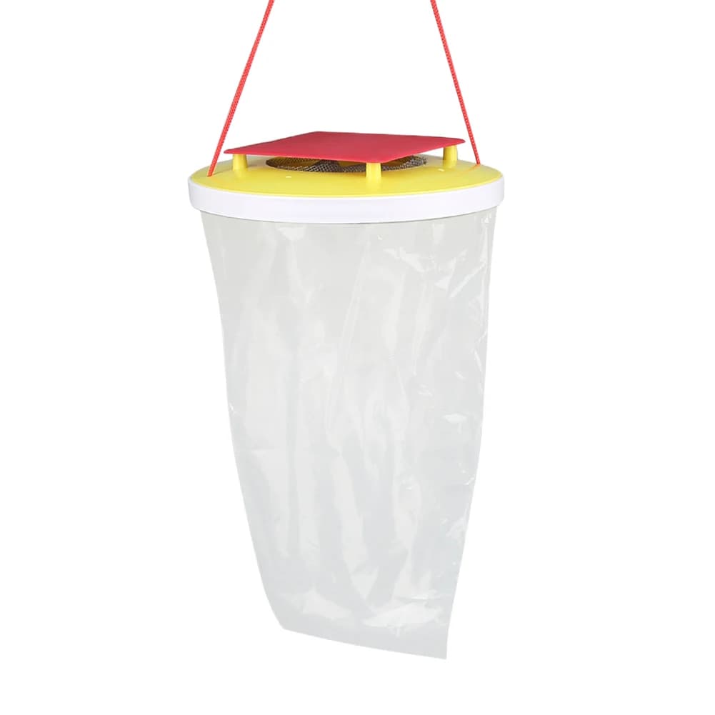 Attrape-mouches suspendu, guêpes, insectes, tueur d'insectes, sac anti-mouches Non toxique avec appâ