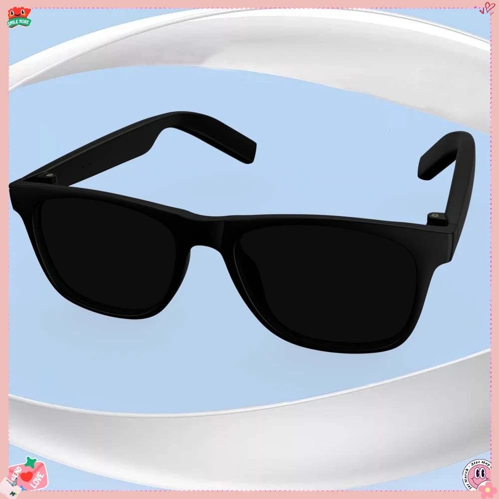 Nouvelles Lunettes Intelligentes IA 2026 avec Enregistreur Vidéo, Assistant Vocal, Musique, Connecti