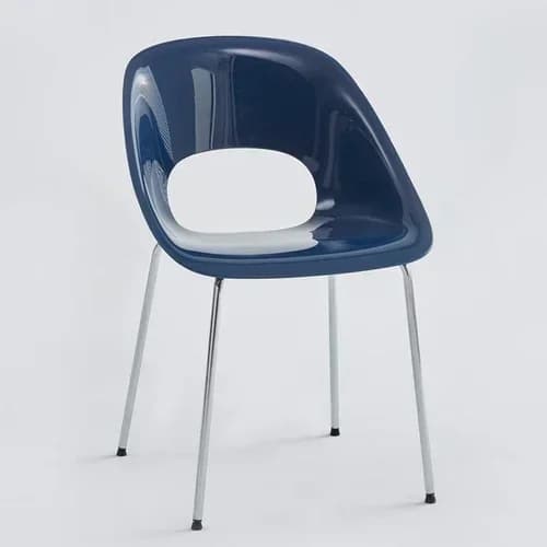 Chaises de salle à manger modernes et confortables, en métal, tendance, de cuisine européenne, de lu