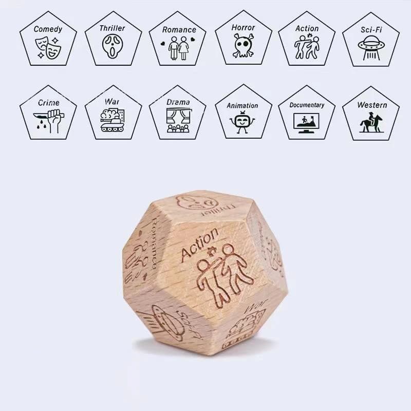 Jeux de dés de décision alimentaire pour elle et lui, idées cadeaux pour couples, Noël, anniversaire