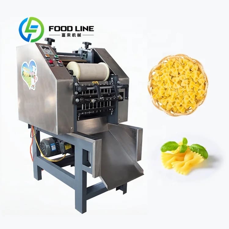 Machine à former des pâtes en forme de papillon personnalisée, moules de différentes tailles, équipe
