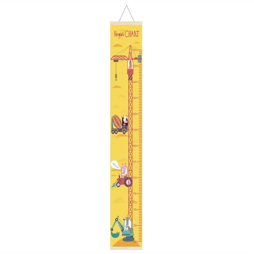 Règles de mesure de hauteur pour enfants, tenture murale, avec cadre, tableau de mesure de hauteur e