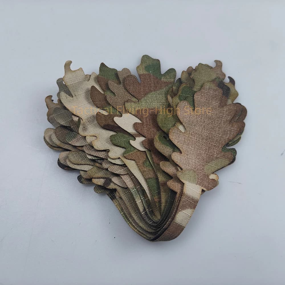 15 pièces/ensemble bandes de Camouflage 3D tactique bricolage décorer pour sac à dos casque costume