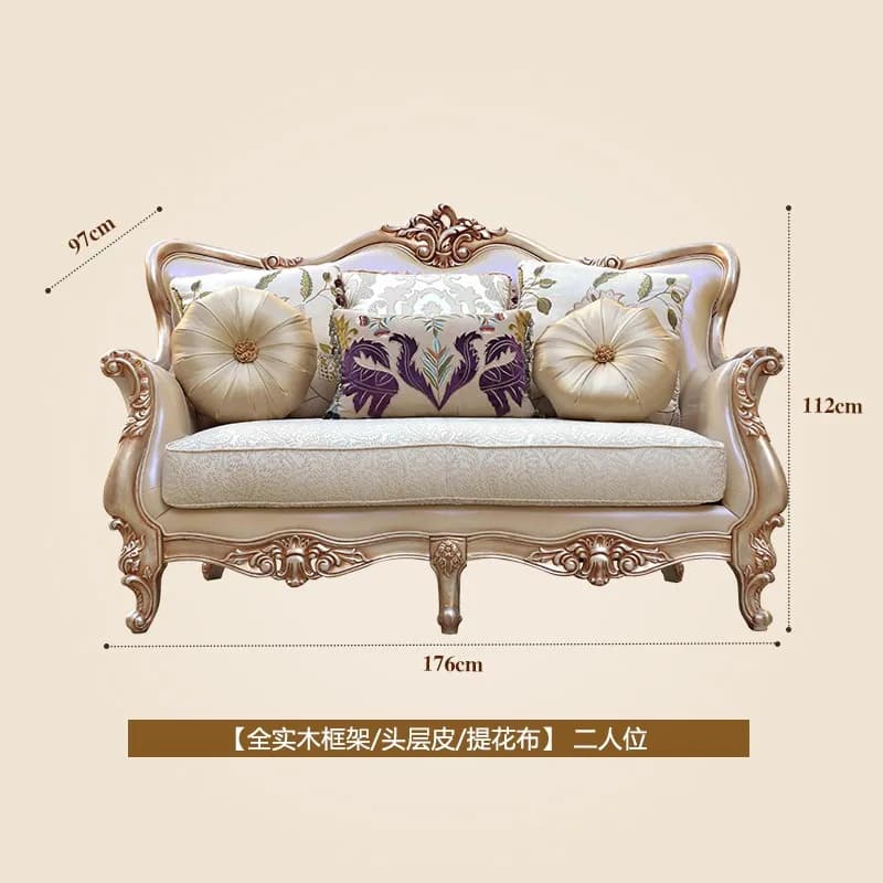 Salon canapés classiques appartement Europe relaxant canapés design Couples confortables Articulos P