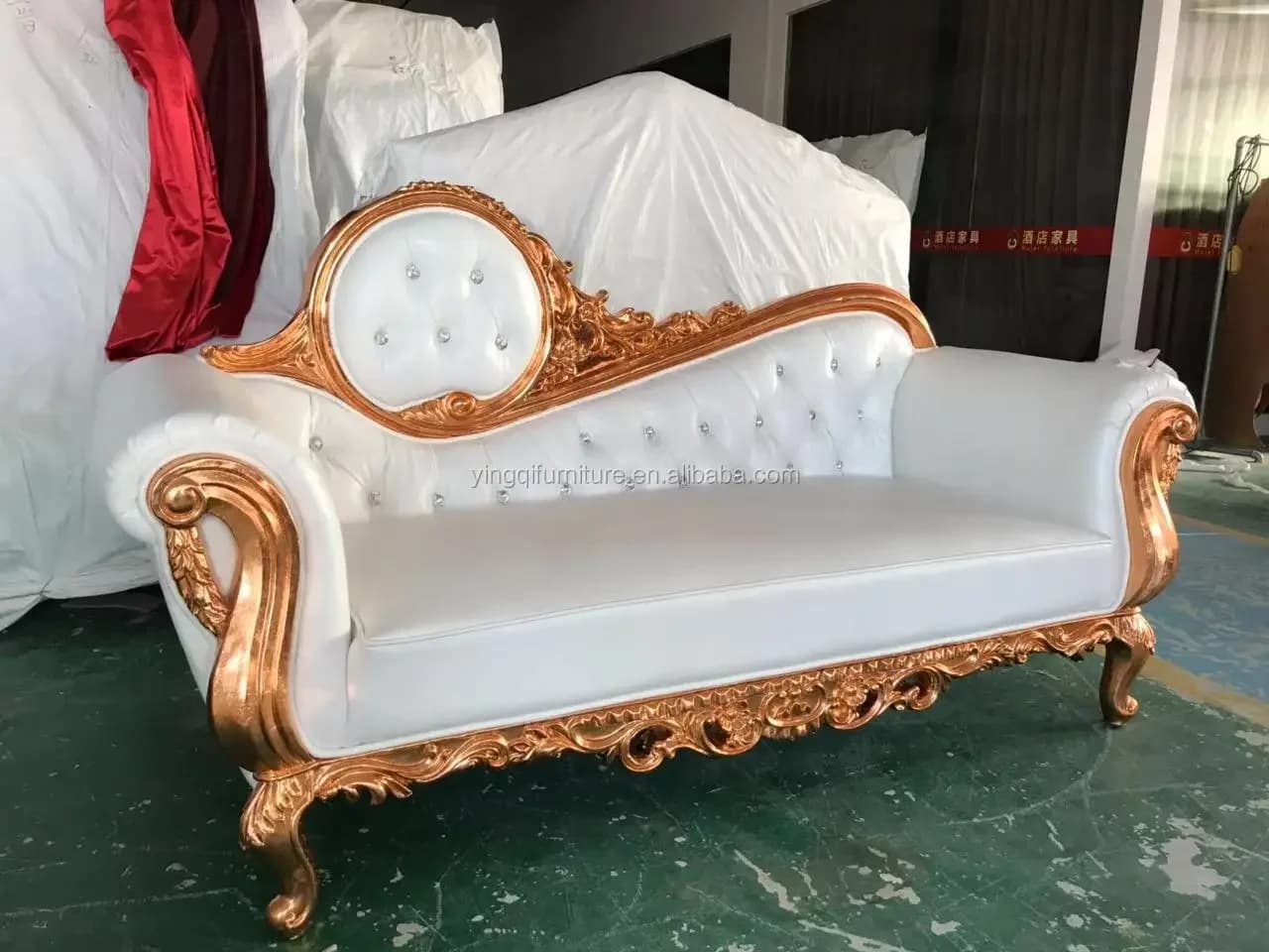Chaise royale capitonnée en bois, style moderne et luxueux, pour extérieur, salon, salle à manger, h