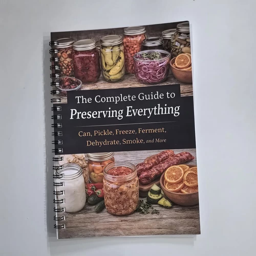 Le guide complet pour la conservation de tous les aliments : conservez, faites des cornichons, congé