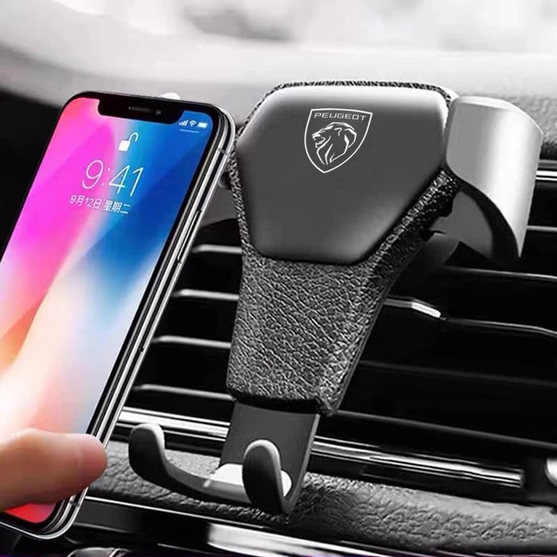 Support de téléphone pour grille d'aération de voiture, pince automatique, Support de téléphone pour