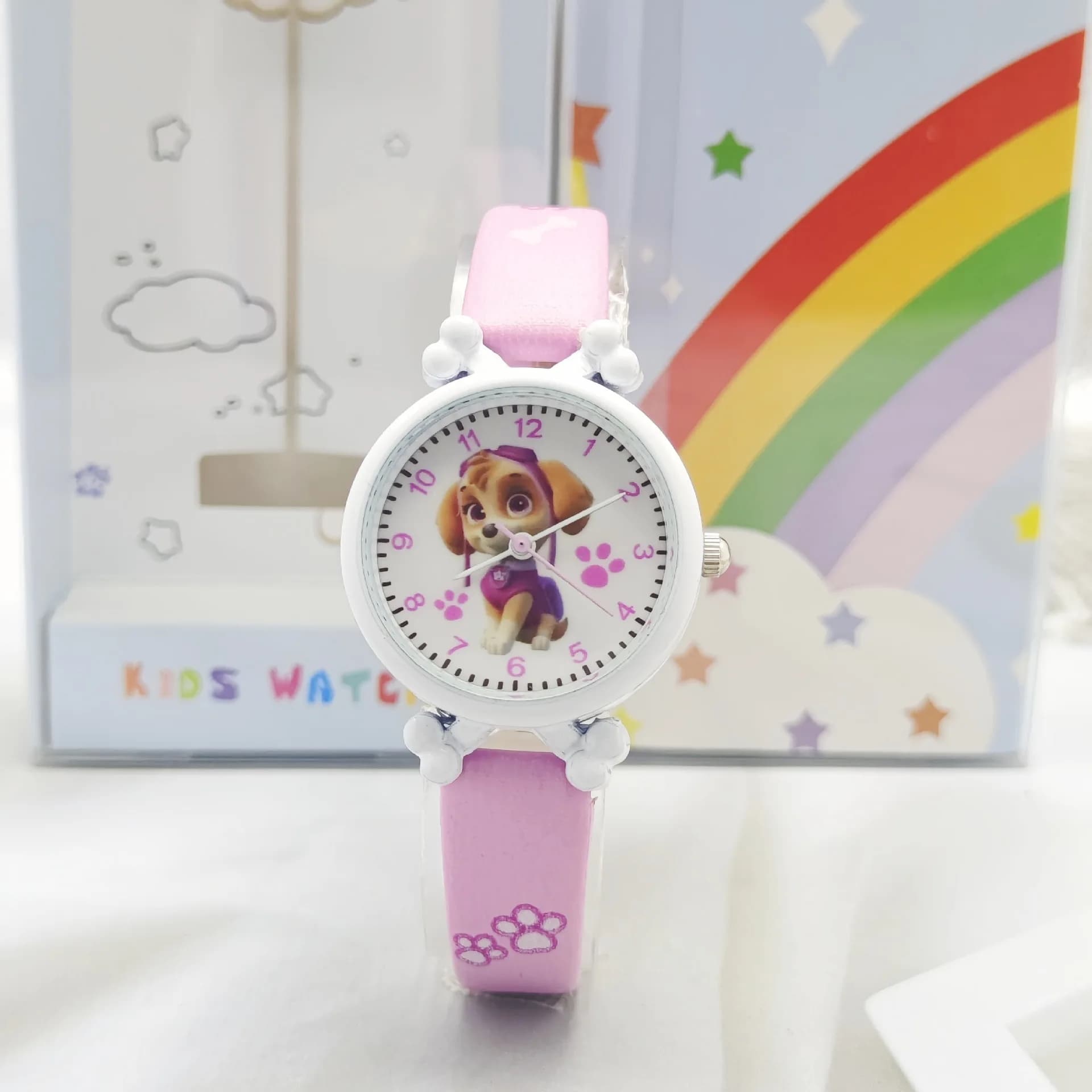 Nouvelle montre Kawaii de la série Cartoon Paw Patrol pour garçons et filles, mignonne, pour étudian