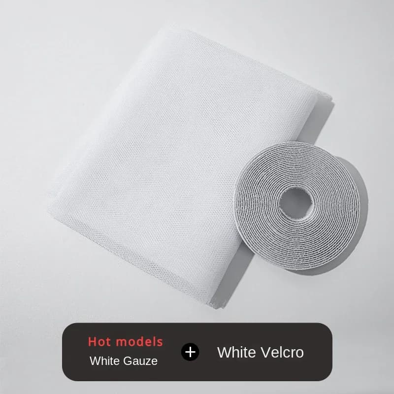 Moustiquaire d'intérieur en maille auto-adhésive, pour fenêtre de lit, Textile de maison, anti-insec