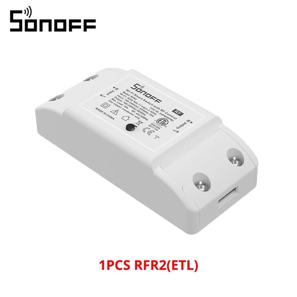 SONOFF-Commutateur WiFi intelligent RFR2, prise en charge RF, contrôle pour maison intelligente, nou