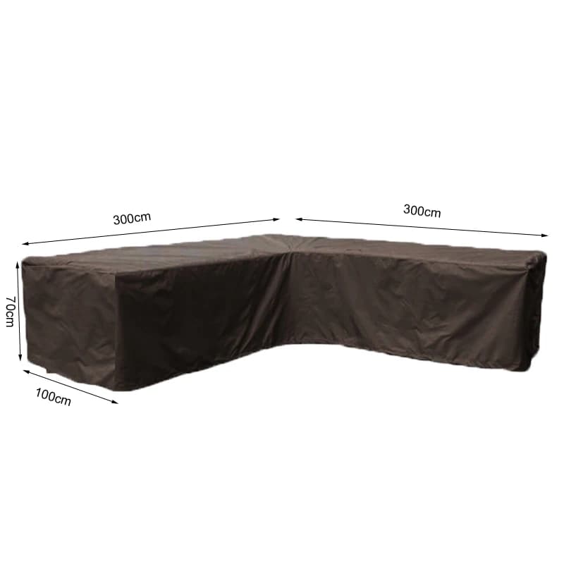 Housse de Protection de grandes tailles pour ensemble de meubles de salon d'angle de jardin, tissu o