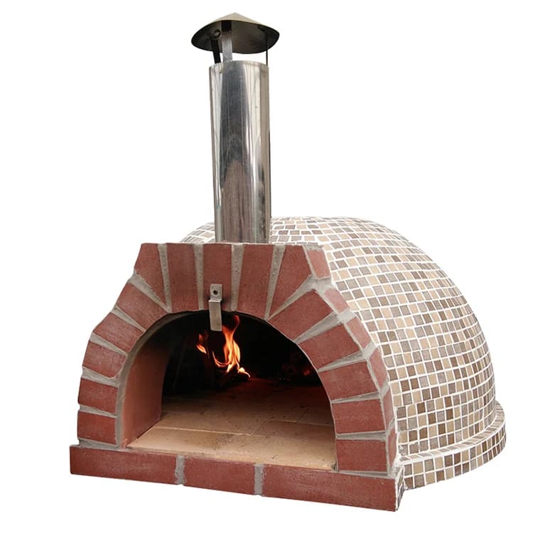 Four à pizza au bois de chauffage d'extérieur, goût de pizza authentique, portable pour un usage dom