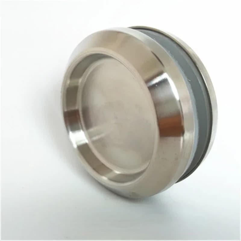 Poignée ronde en acier inoxydable pour porte en verre, poignée creuse, porte chaude, facile à instal