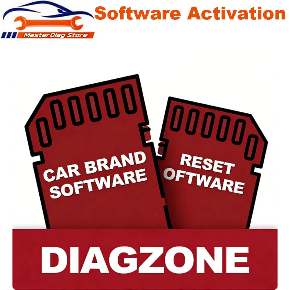 Logiciel d'activation Diagzone Pro d'un an, abonnement logiciel ouvert SN9884
