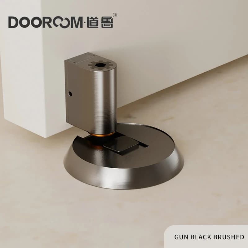 DOOROOM – butée de porte coupe-vent et Anti-Collision, Simple, sans poinçonnage, Stable et Durable,