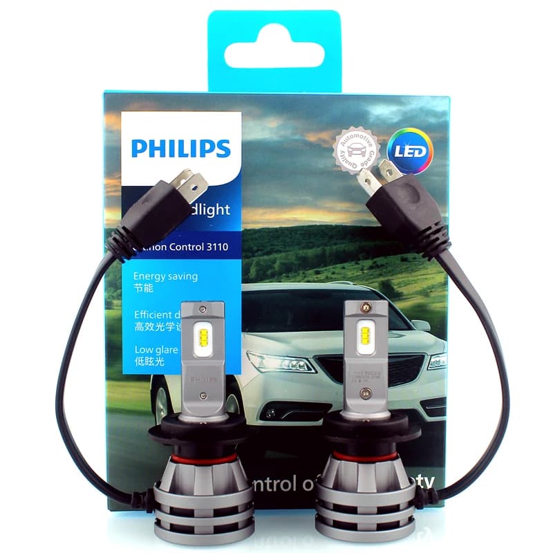 Philips LED H7 phare 12 V/24 V 4200 K 5700 K 6000 K 6500 K blanc brillant Auto phare lampes LED,