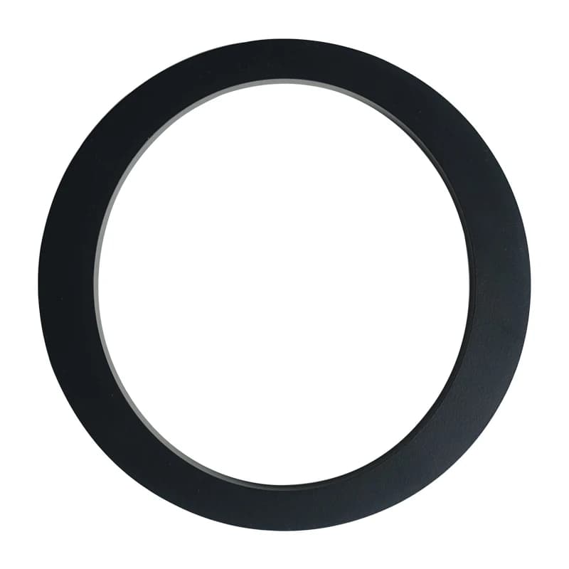 Numéro de maison flottant pour l'extérieur, 1 pièce, 152mm, 6 pouces, en alliage d'aluminium noir, n