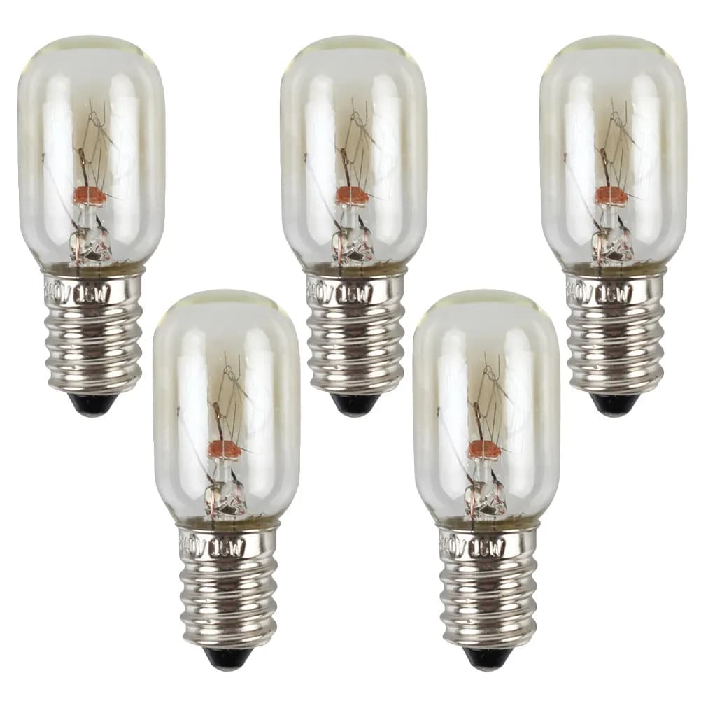 Ampoule de réfrigérateur E14 15W en verre, légère, pour congélateur, lampe de remplacement pour appa