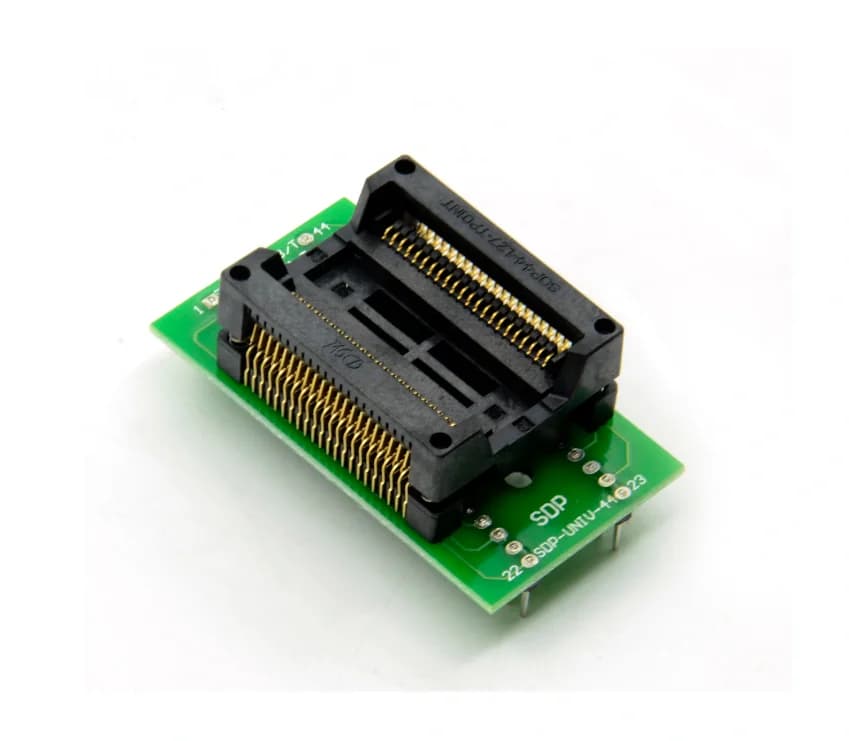 Adaptateur de programmeur IC socket, éléctronique, SOP44 à DIP44 PSOP44 - DIP44/SOP44/SOIC44/SA638-B
