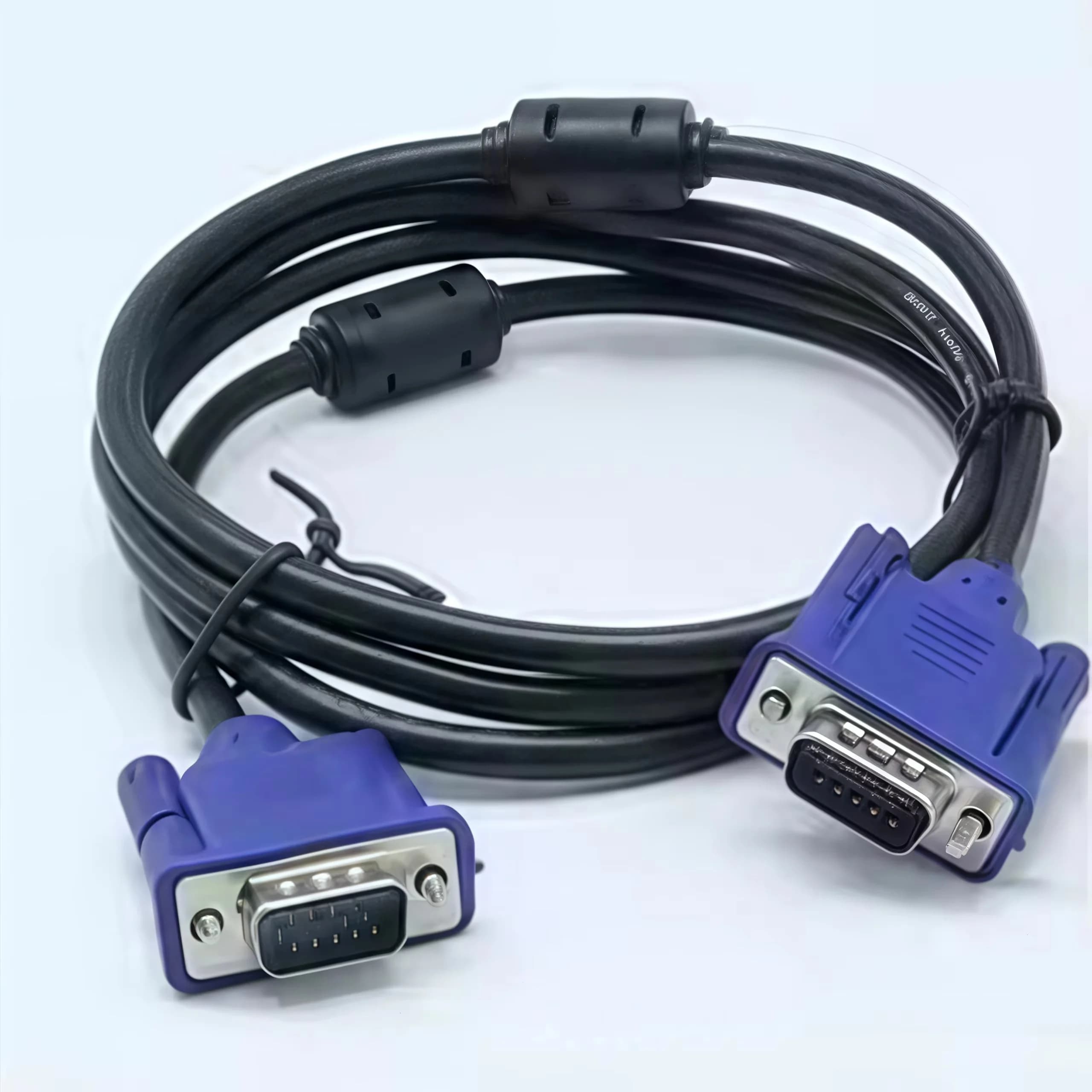 Câble VGA vers VGA 15 broches mâle vers mâle, connecteur de convertisseur d'extension pour moniteur