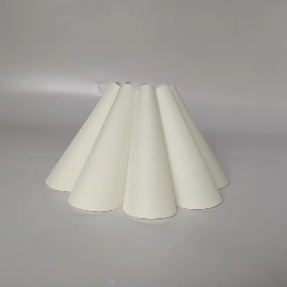 Abat-jour de lampe de bureau, abat-jour de tête de lit de chambre à coucher, lampe à pétales de fleu