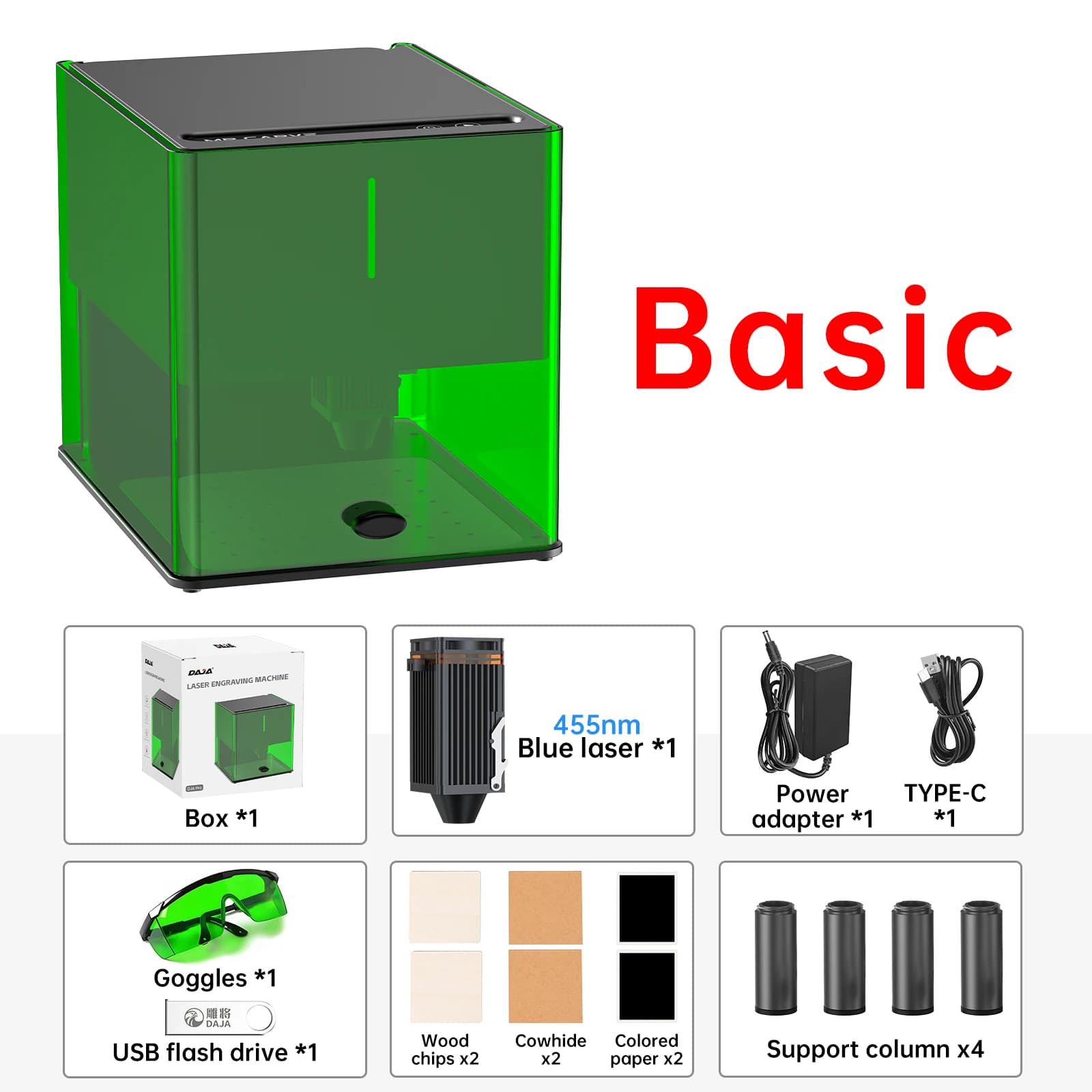 DAAlbanV1-Mini Machine de Gravure Laser Portable, pour Magasin d'Affaires, Maison, Usine, Métal, Boi