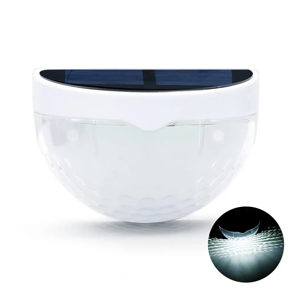 Lampe solaire LED étanche à économie d'énergie, décoration de cour, éclairage extérieur, jardin, rue