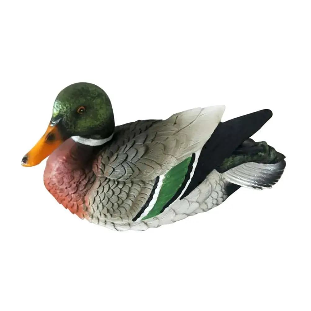Statue de canard flottante pour décor d'étang, Sculpture de canard pour jardin, décor de piscine, St