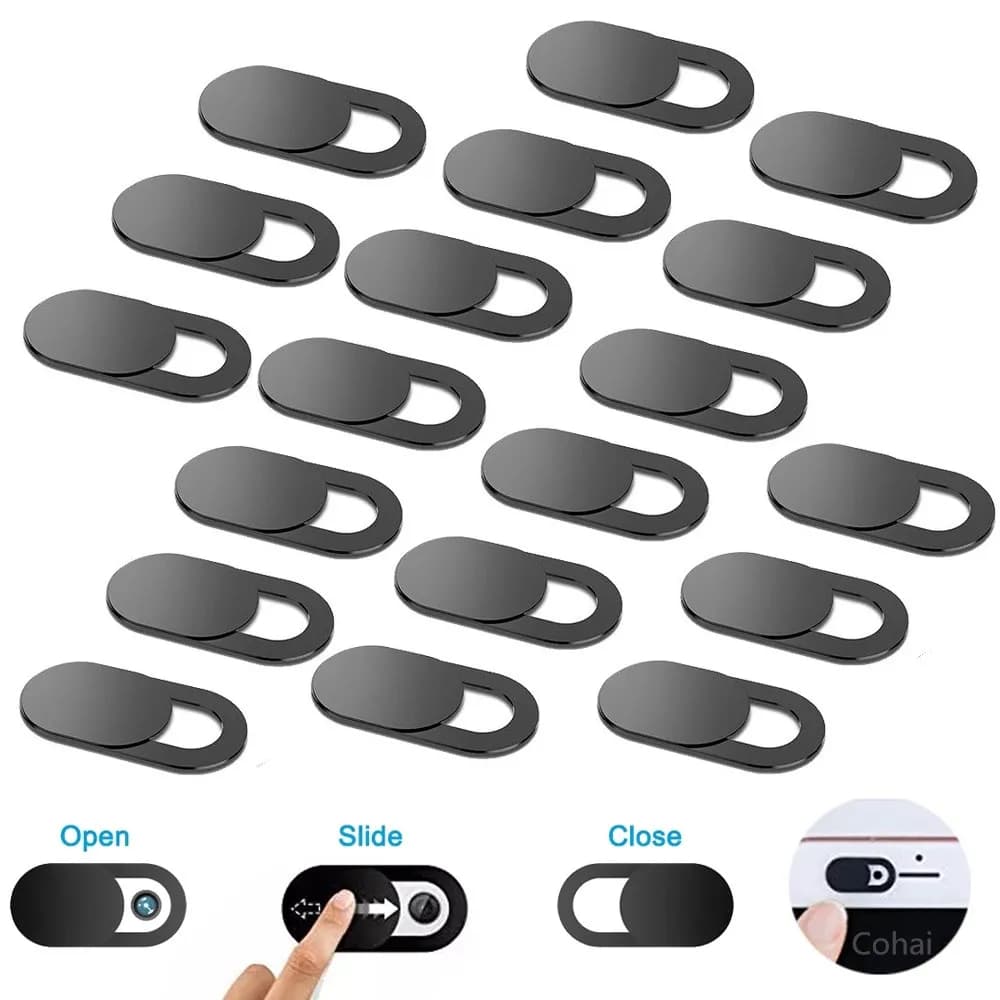 Cache-caméra universel pour téléphone, ordinateur portable, ordinateur, iPad, PC, Macbook – Autocoll