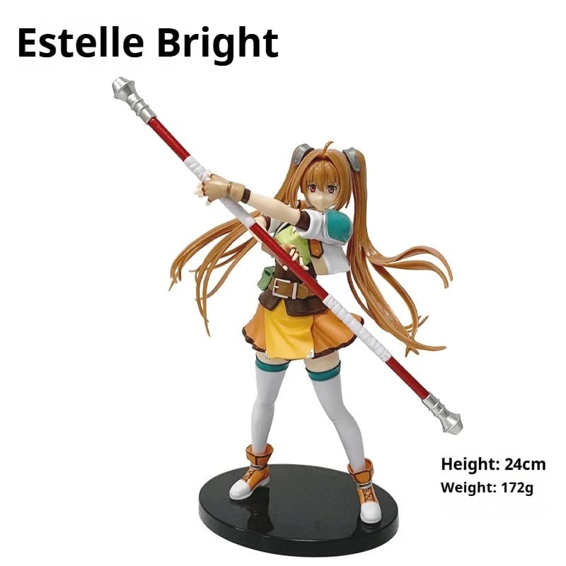  24 cm la légende des héros: Trails in the Sky Estelle figurine de jeu lumineuse debout Pose Stat