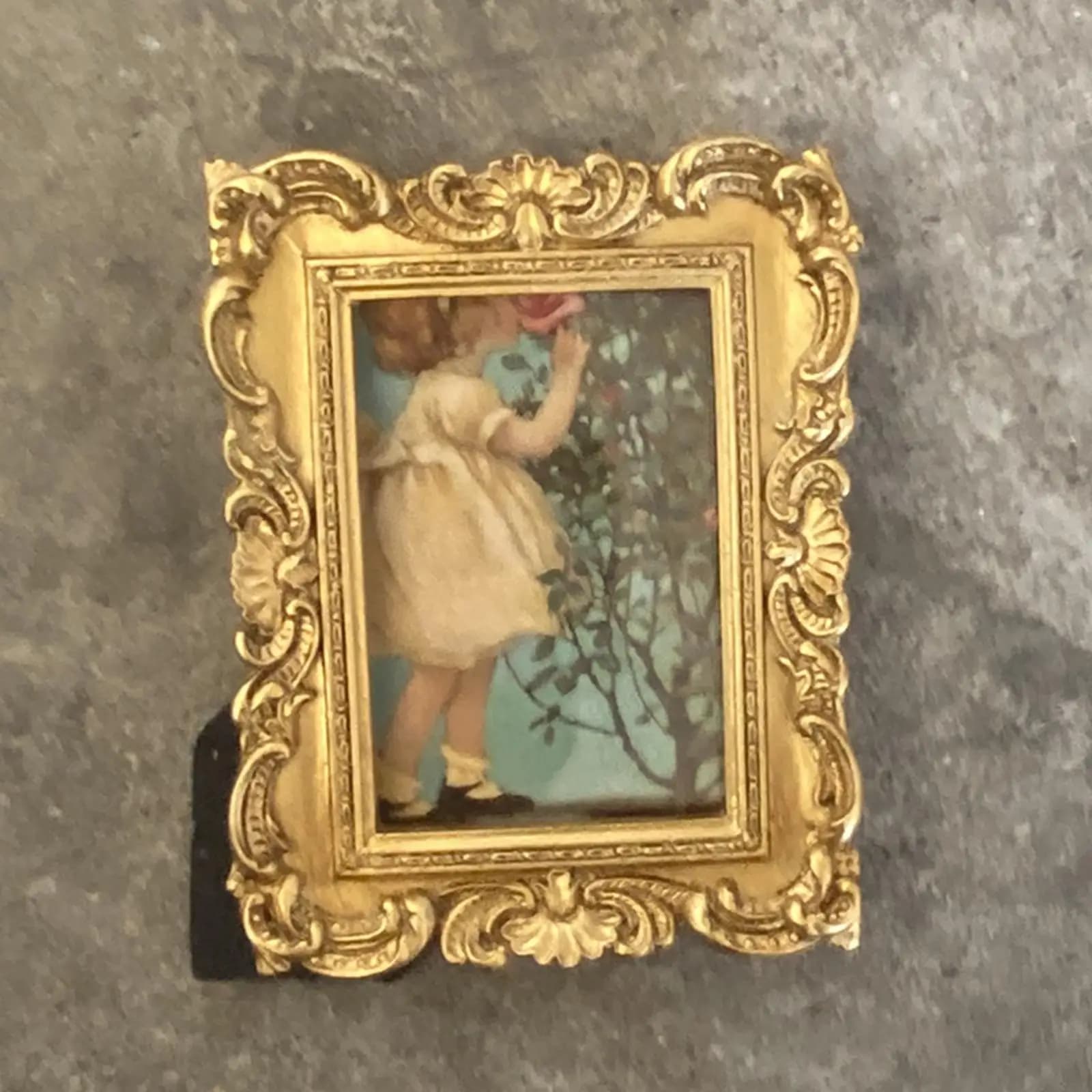 Cadre Photo Antique en relief, galerie de photos française, bureau artistique et mur pour