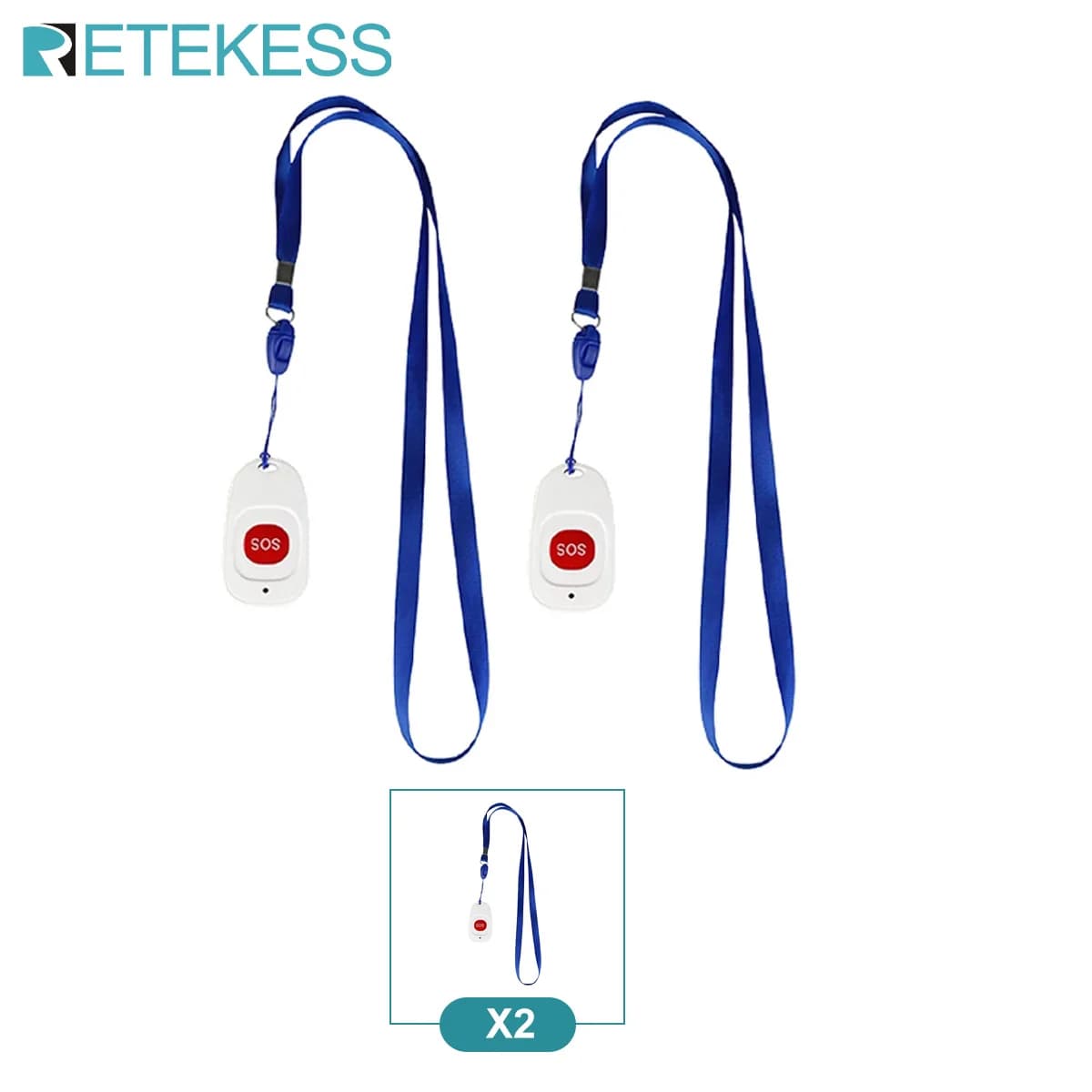 Retekess-Clavier sans fil SOS pour personnel soignant, bouton d'appel d'infirmière, SACPatient, syst