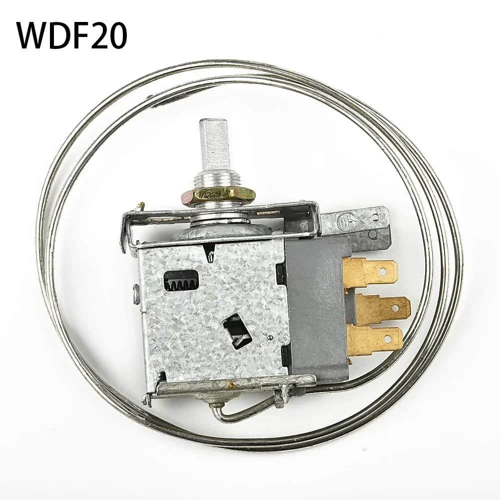 Thermostat de réfrigérateur à axe AC220V-250V, modèle WDF20, 50/60Hz, avec fil métallique, pièces de
