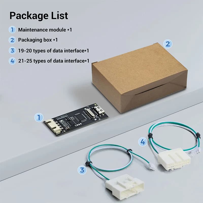 Module d'activation du mode d'entretien Heltec pour Tesla modèle 3 et Y - Accès Plug & Play à 1 clic