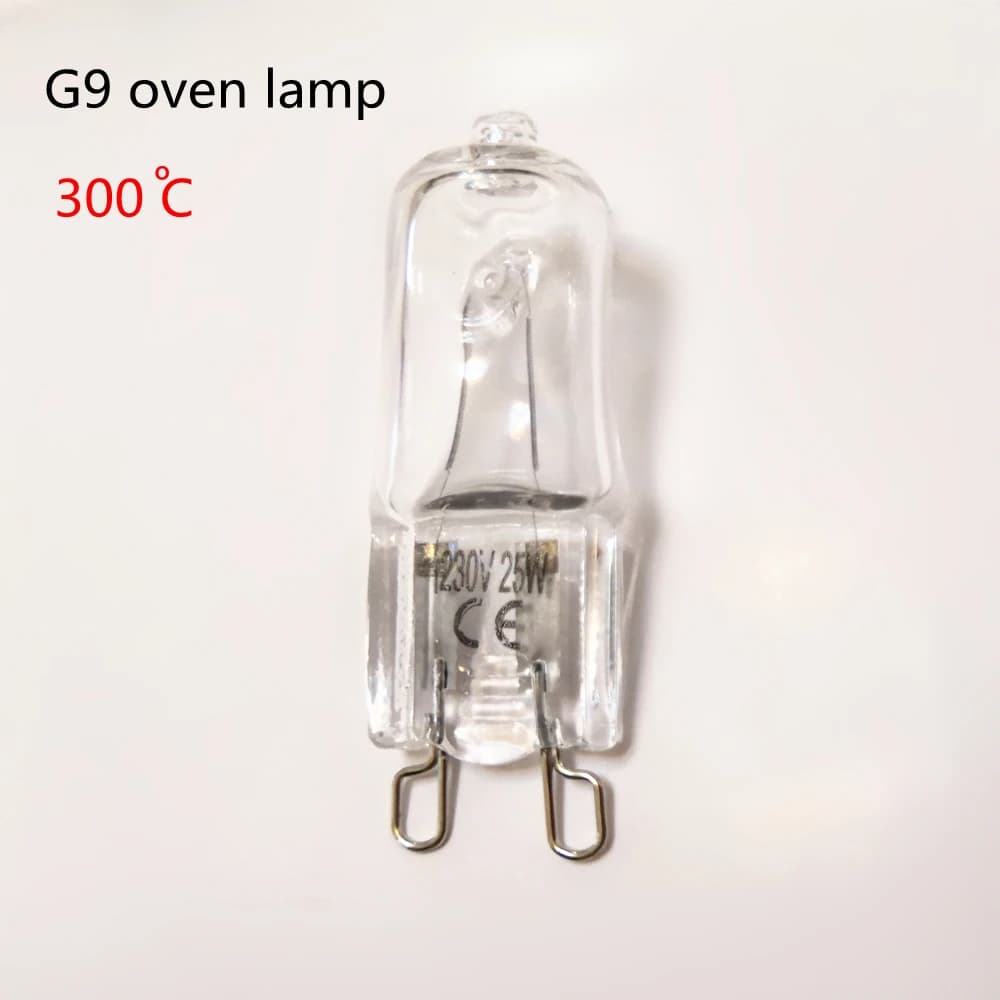 Ampoule de four G9 lumière de four G9 220V 25W G9 220V 40W ampoule haute température G9 220V 60W G9