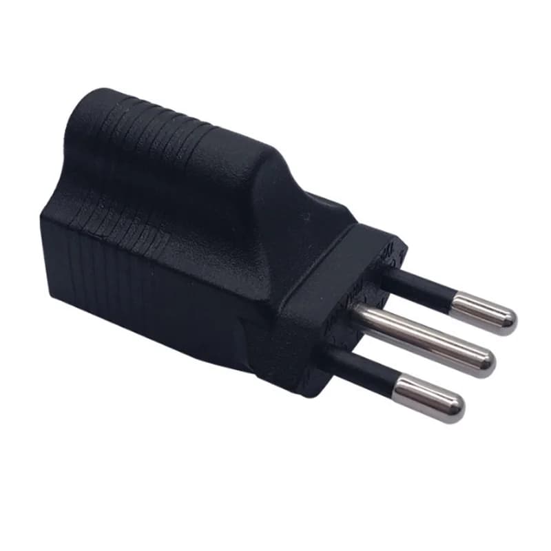 Convertisseur de prise femelle en PVC noir et cuivre, 16a, 250V, Chili, El Salvador, Uruguay, norme