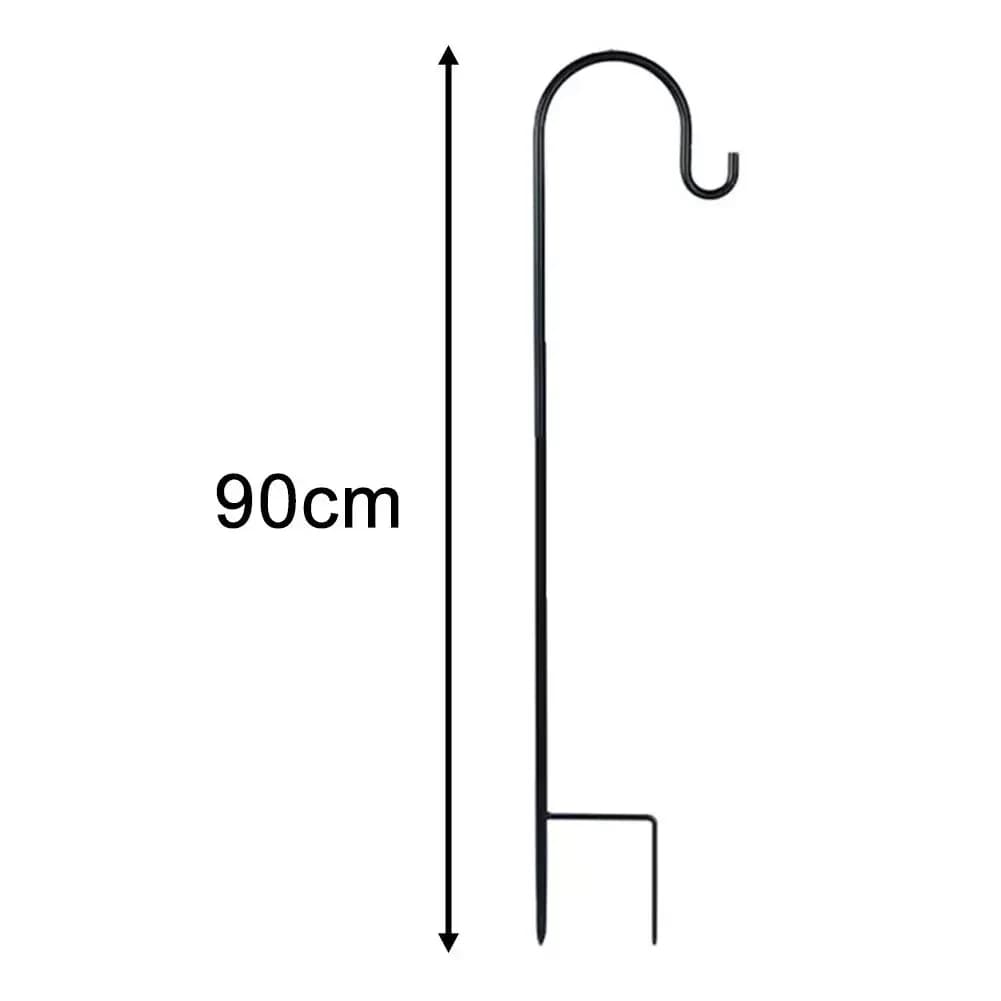 Crochets de berger 90/100/120cm, crochet artisanal pour plantes, pour suspendre des lumières solaire