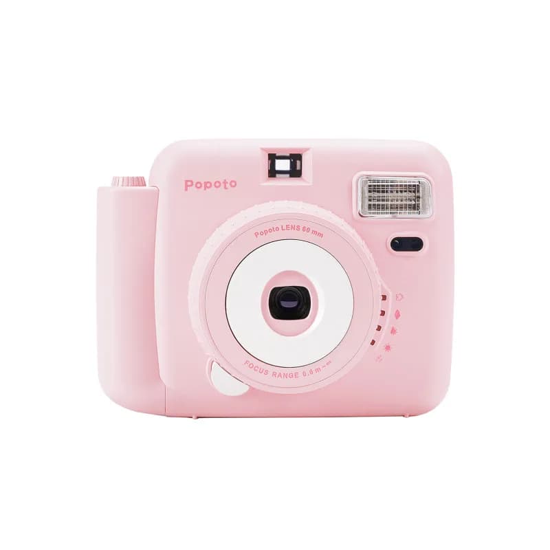 Appareil photo instantané Popoto 3 pouces compatible avec les films Fuji Instax Mini 13/11/12, photo