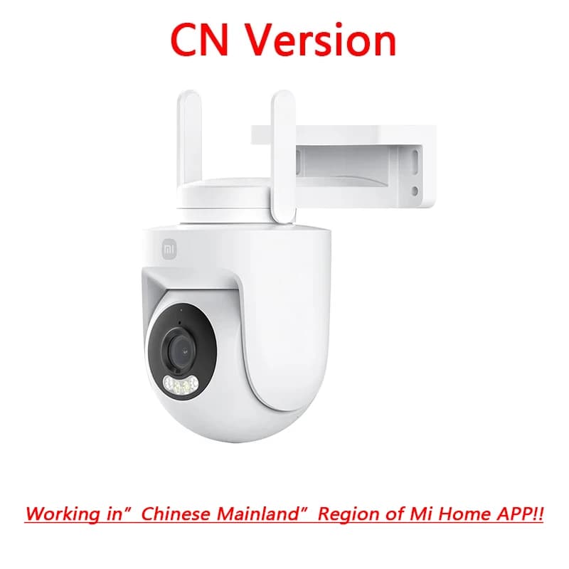 Xiaomi caméra extérieure CW500 WiFi 6 3K résolution Ultra HD couleur Vision nocturne son lumière ave