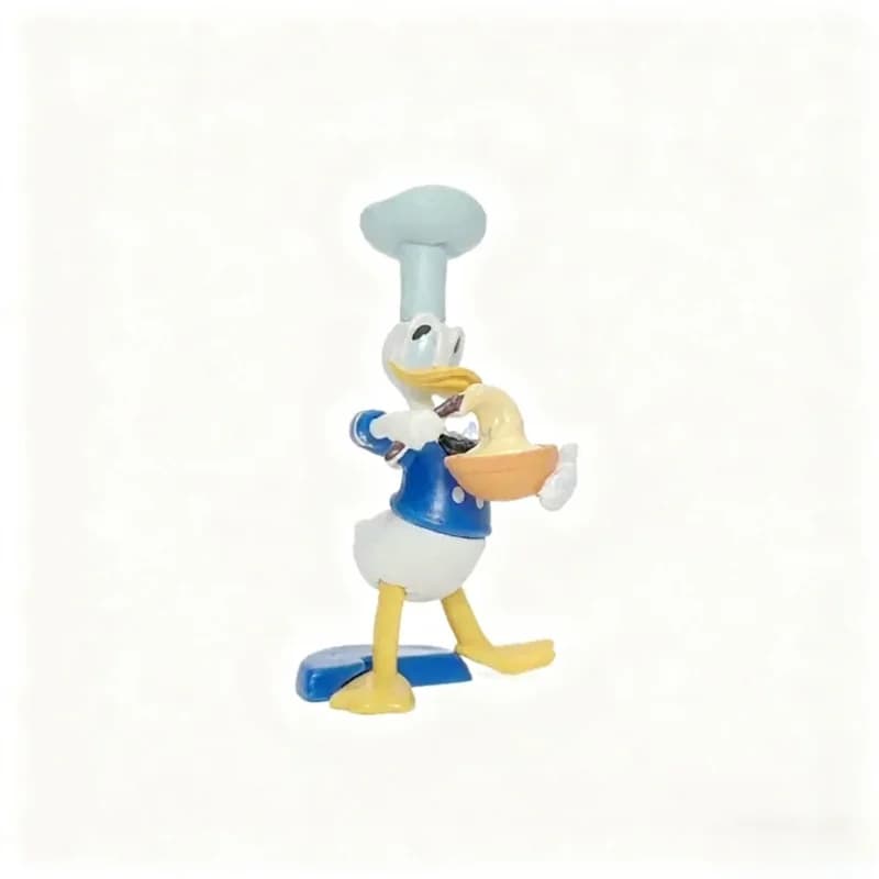 Figurine de canard Donald de la maison de Mickey, poupée de dessin animé, ensemble complet de jouets