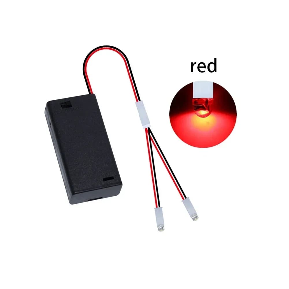 Nouvelle lampe à LED perles petite veilleuse n° Petite ampoule à 5 piles, modèle créatif, bricolage
