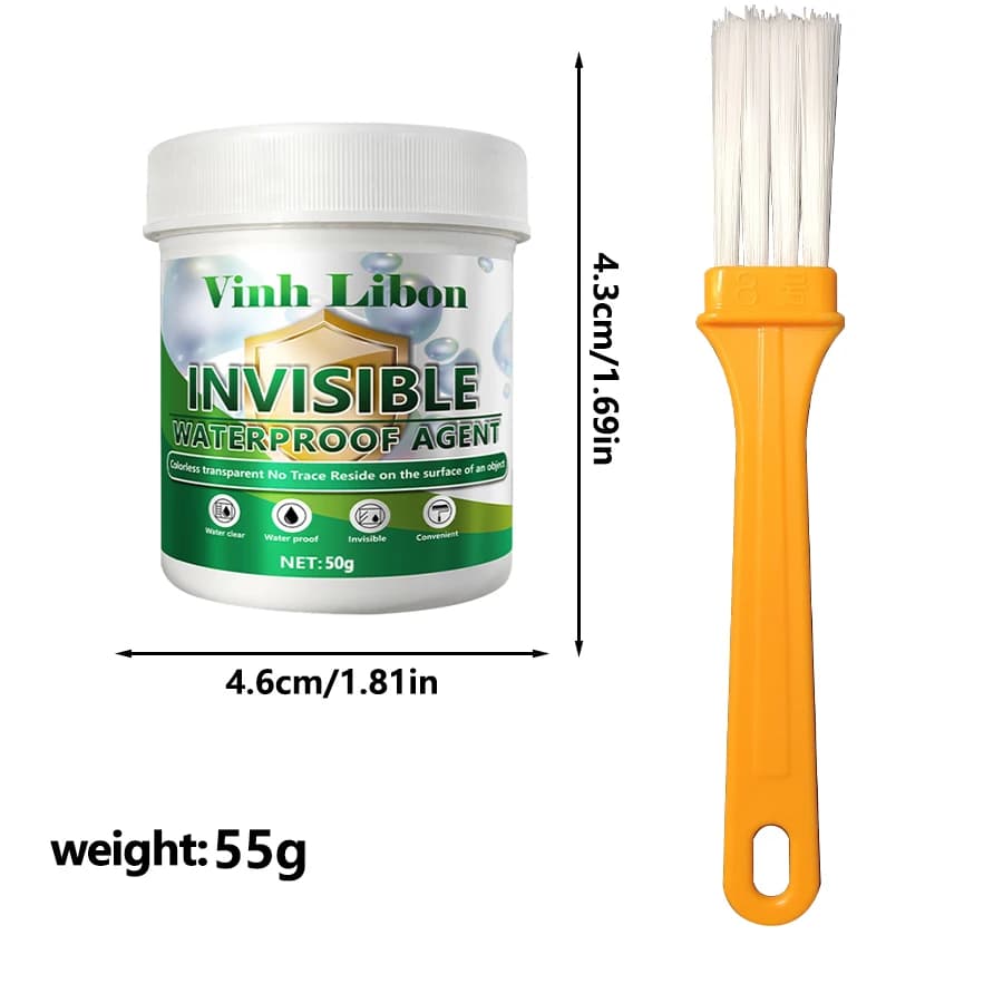 Scellant imperméable en polyuréthane 450G avec pinceau, résistant au gel, anti-fuite, colle pour la