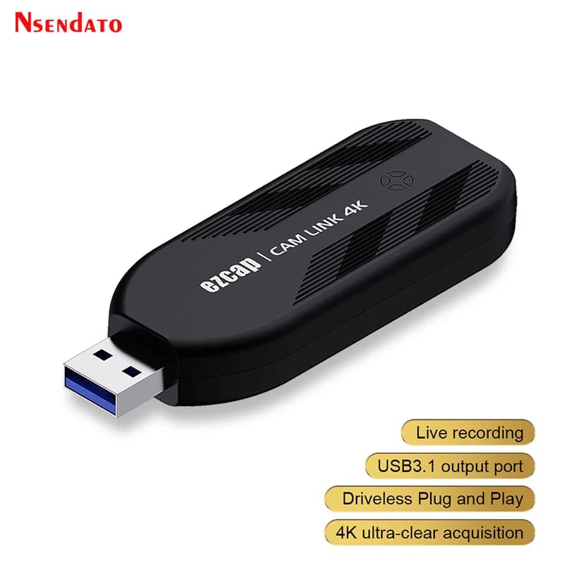 Carte de capture vidéo HDMI Ezcap331 Camlink 4K 30Fps 1080P 120Hz USB 3.0 pour diffusion en direct e
