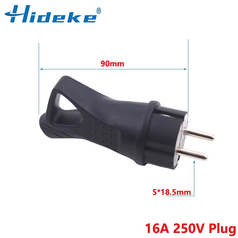 Prise de courant industrielle étanche européenne IP54 16A 250V, 1/2/3/4 voies, 3500W, prise extérieu